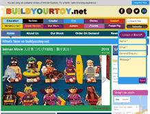 Tablet Screenshot of buildyourtoy.net